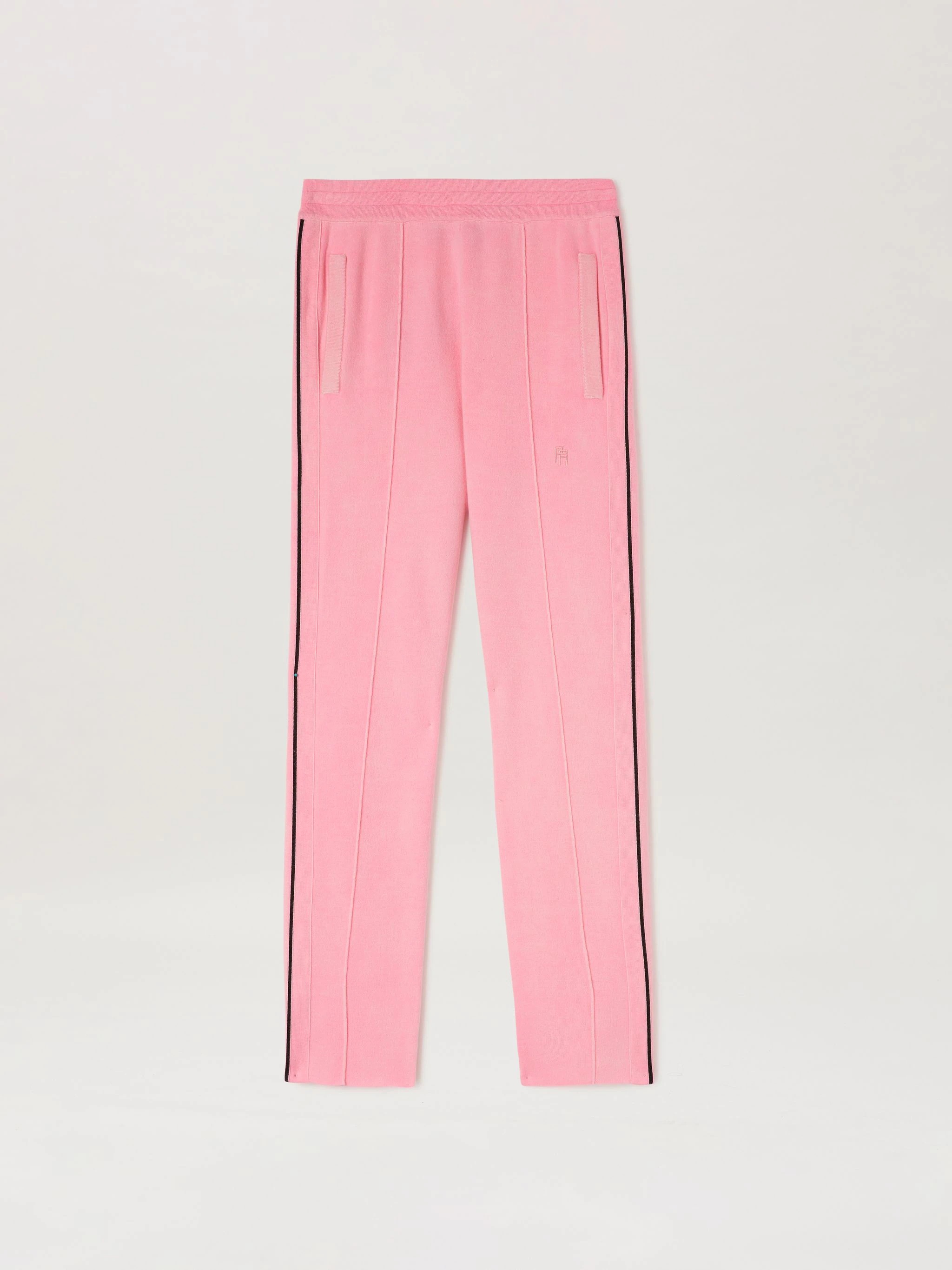 CACHEMIRE FUCHSIA FLUO TRACK PANTS - 1