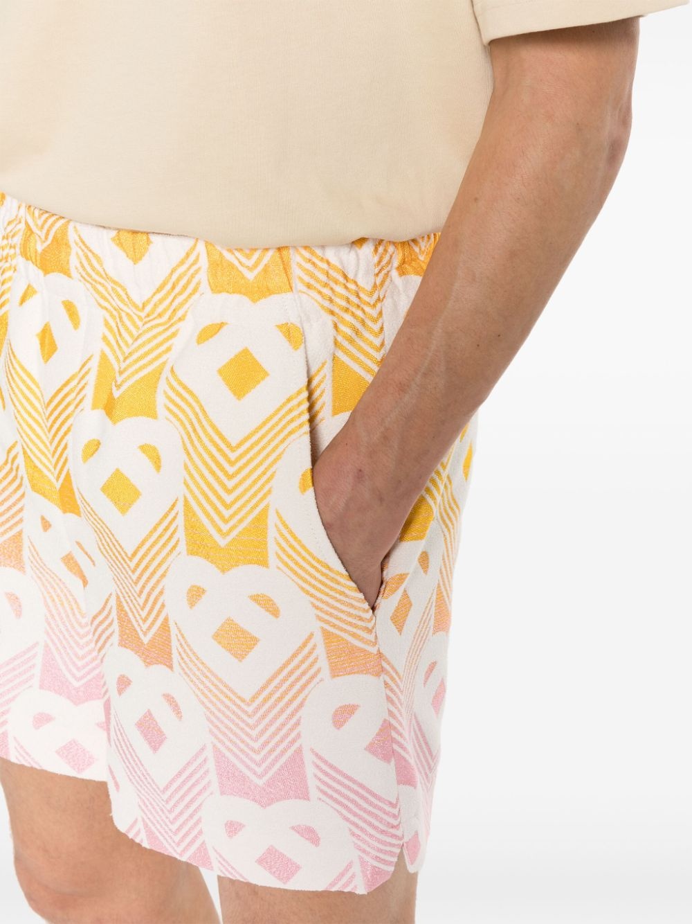 terrycloth-effect shorts - 5