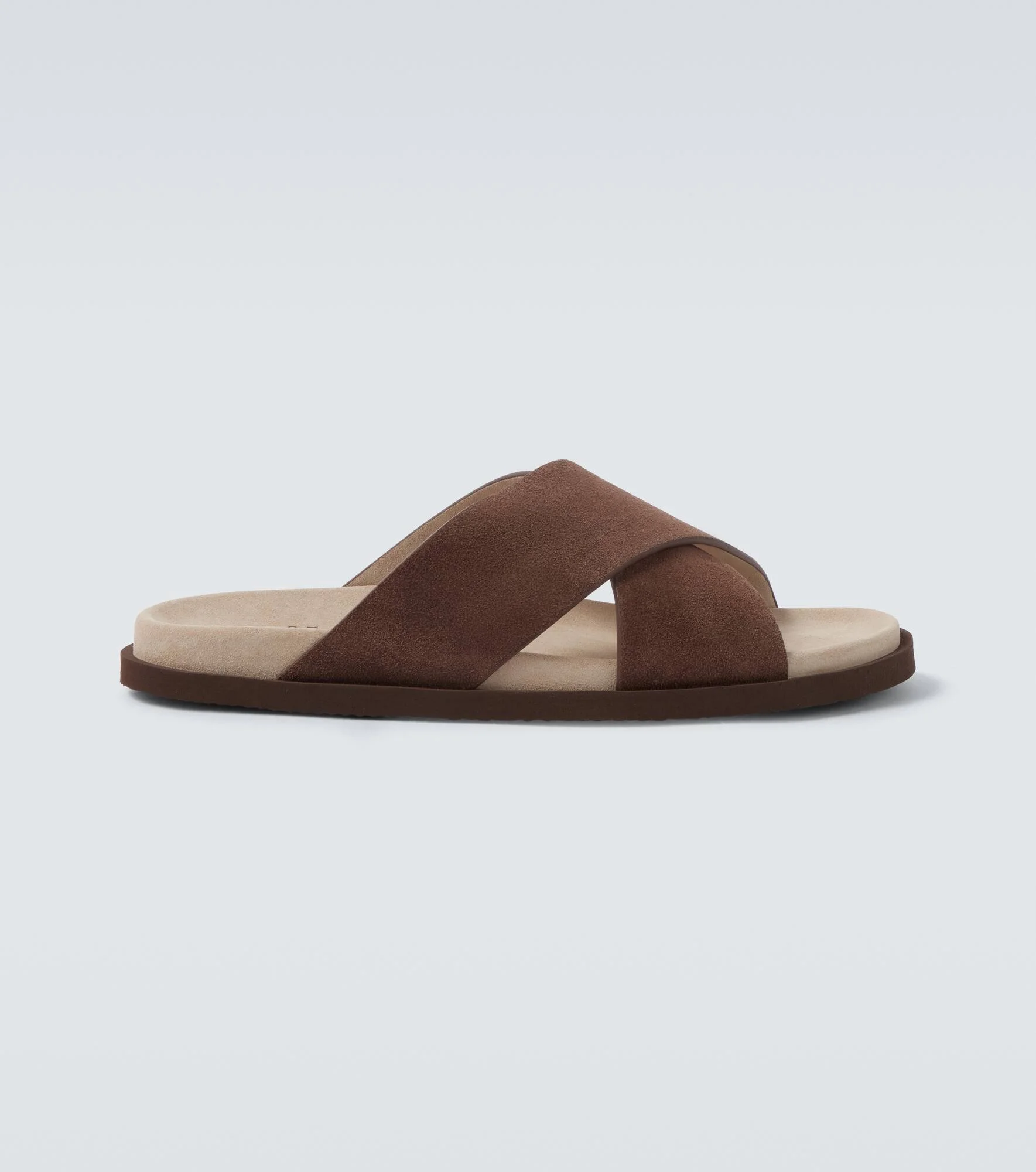 Suede slides - 1