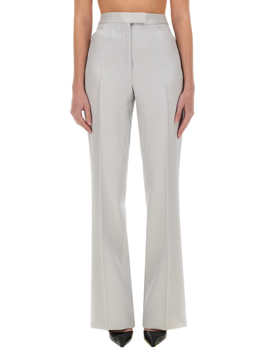 Tom Ford Women Wide Leg Tuxedo Tailored Pants - 1
