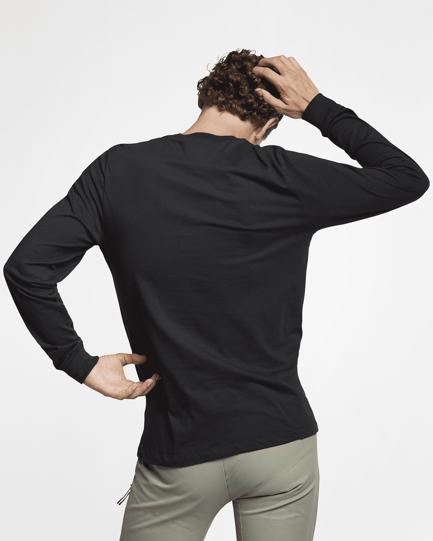 Nike Sportswear Club Men's Long-Sleeve T-Shirt - 3