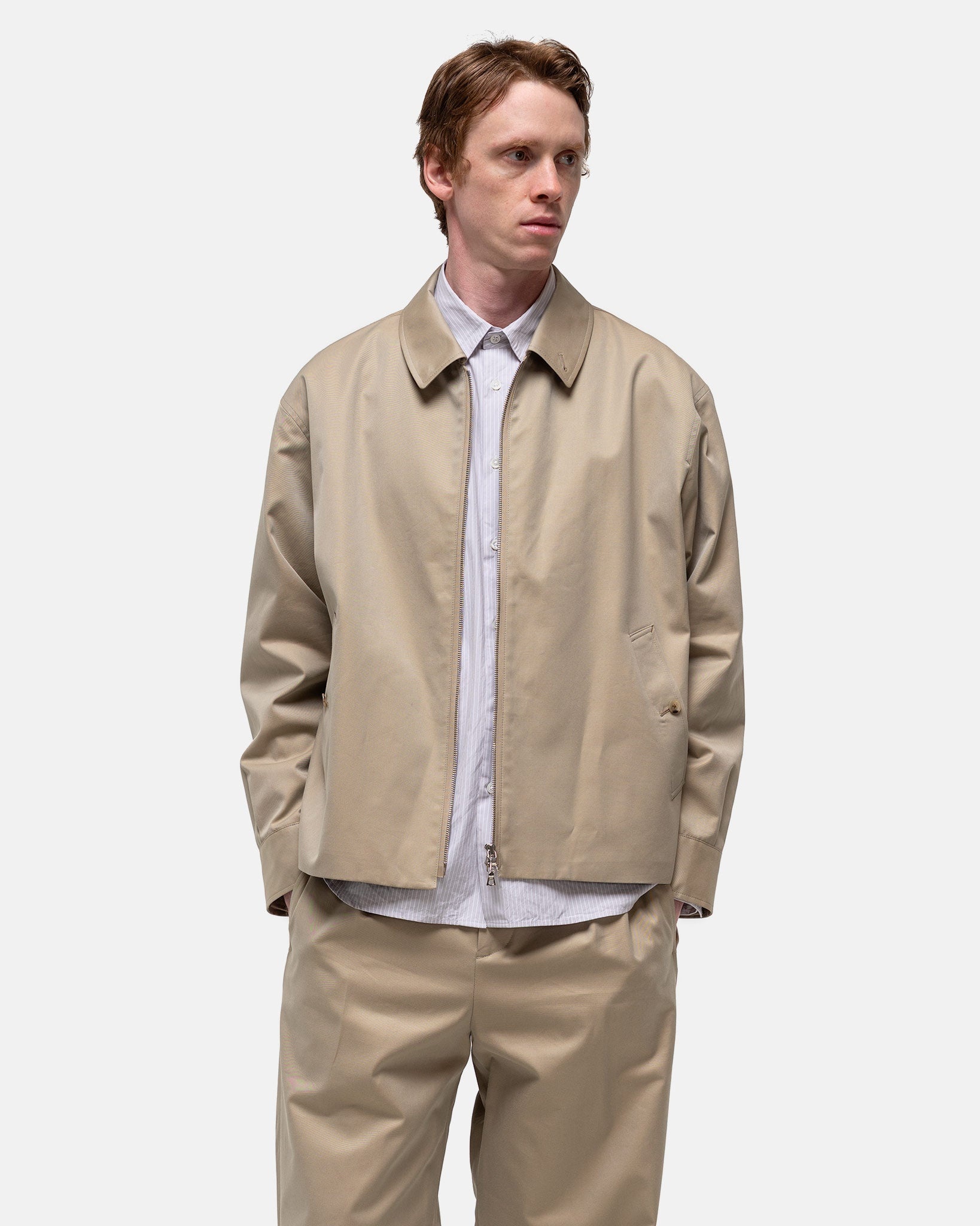 Harrington Jacket Beige - 4