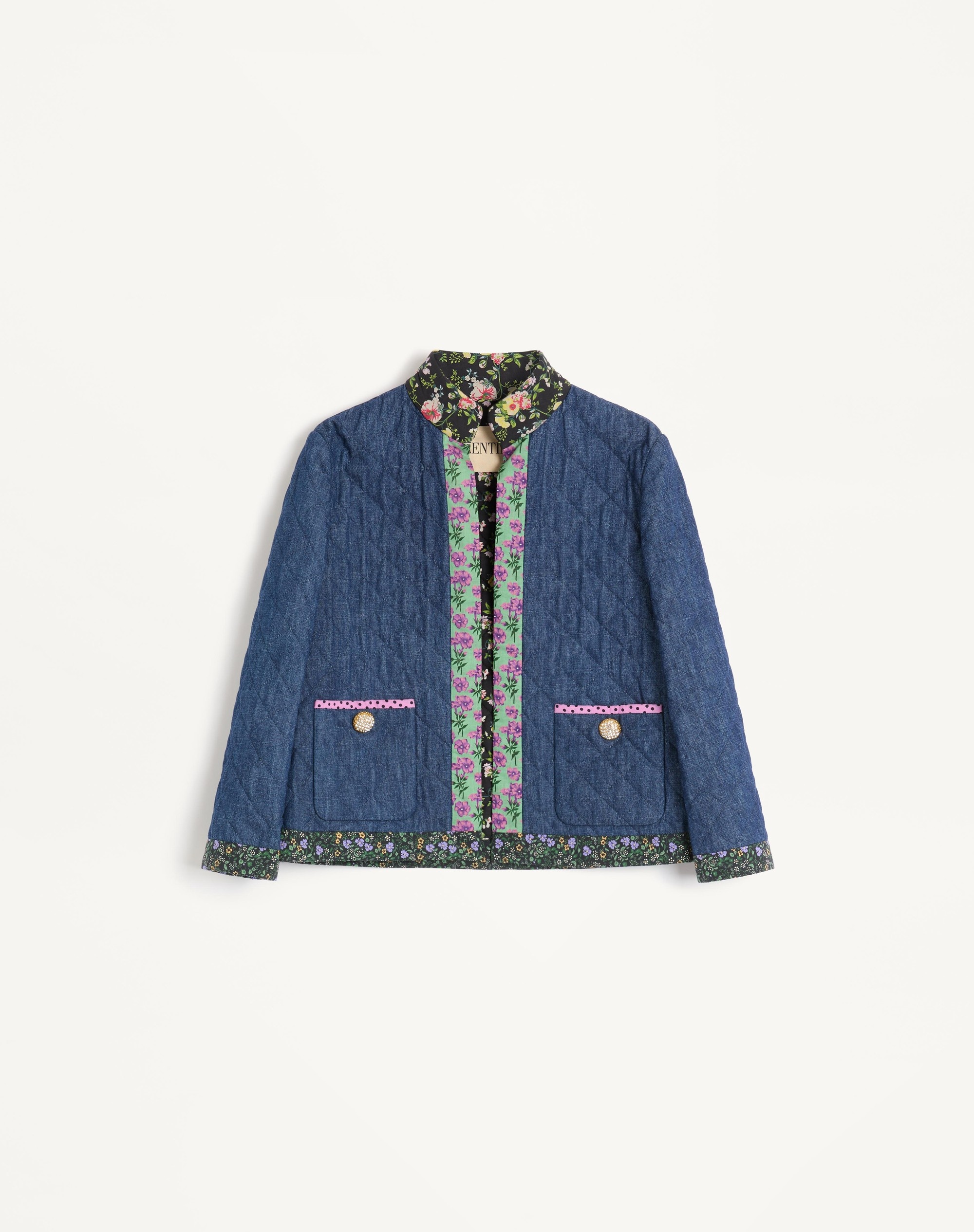 CHAMBRAY DENIM JACKET - 1