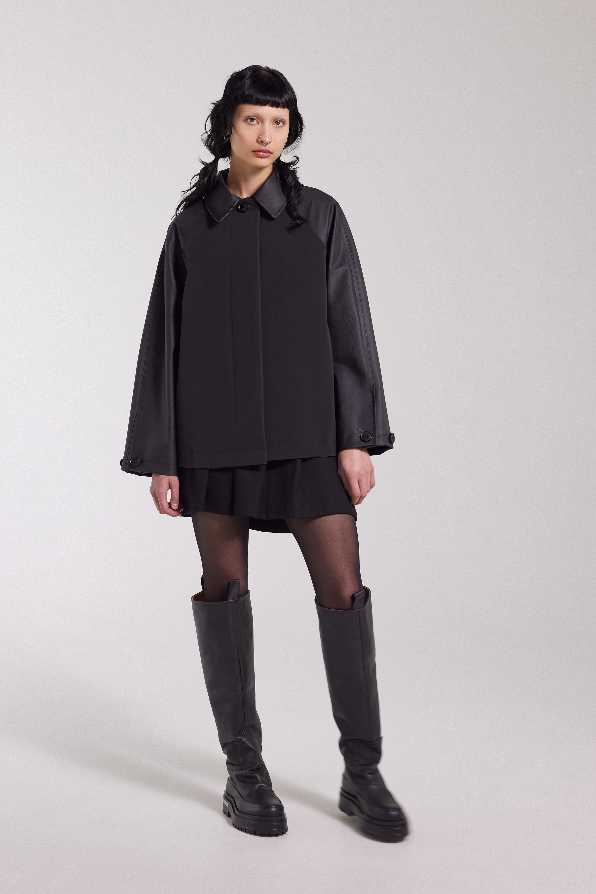 Bandhagen Raincoat Black - 3