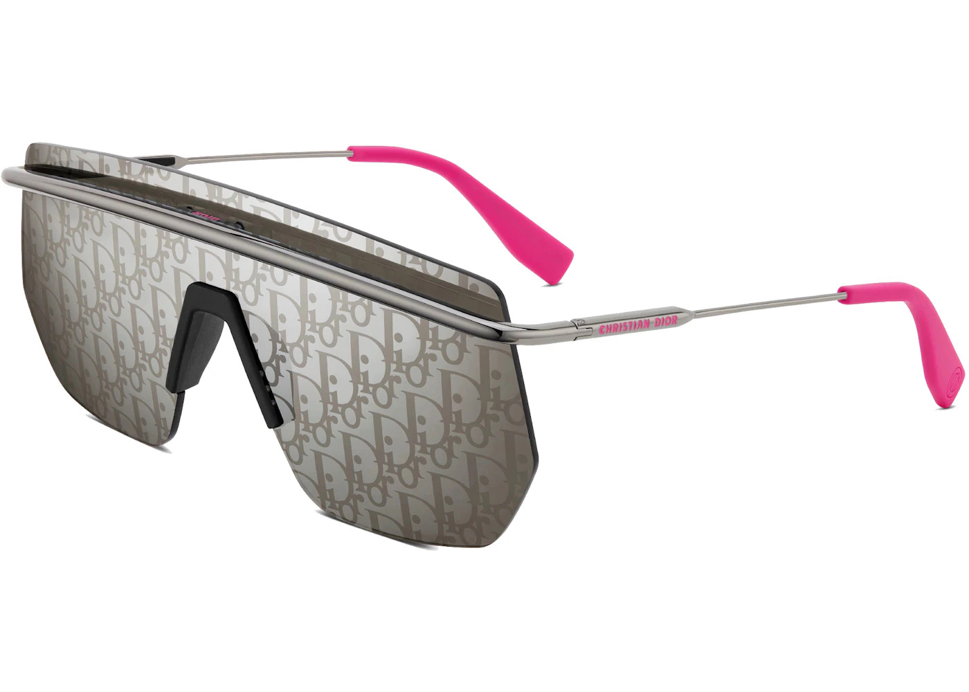 Dior x CACTUS JACK DiorMotion M1I Sunglasses Gray/Silver (MOTNM1IAT_H0A8) - 2