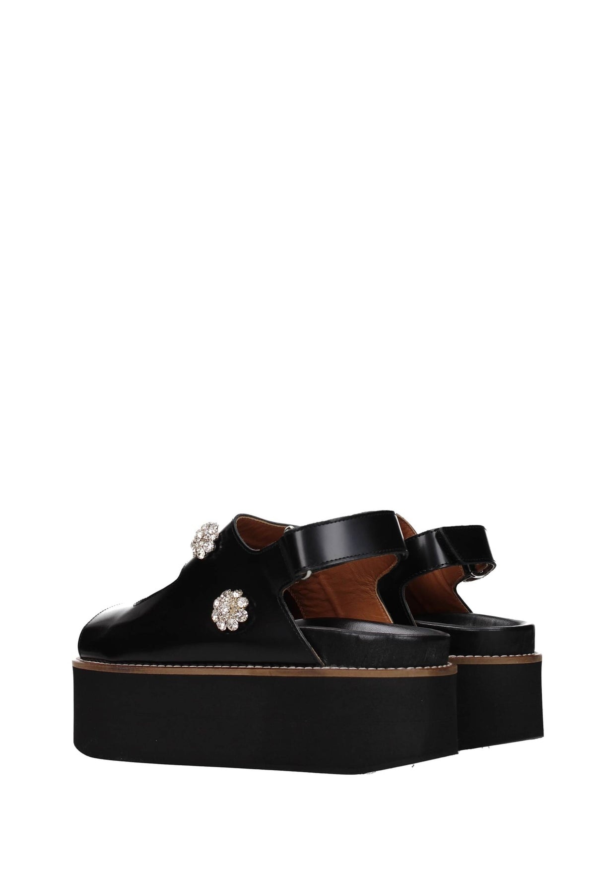 Sandals Leather Black - 4