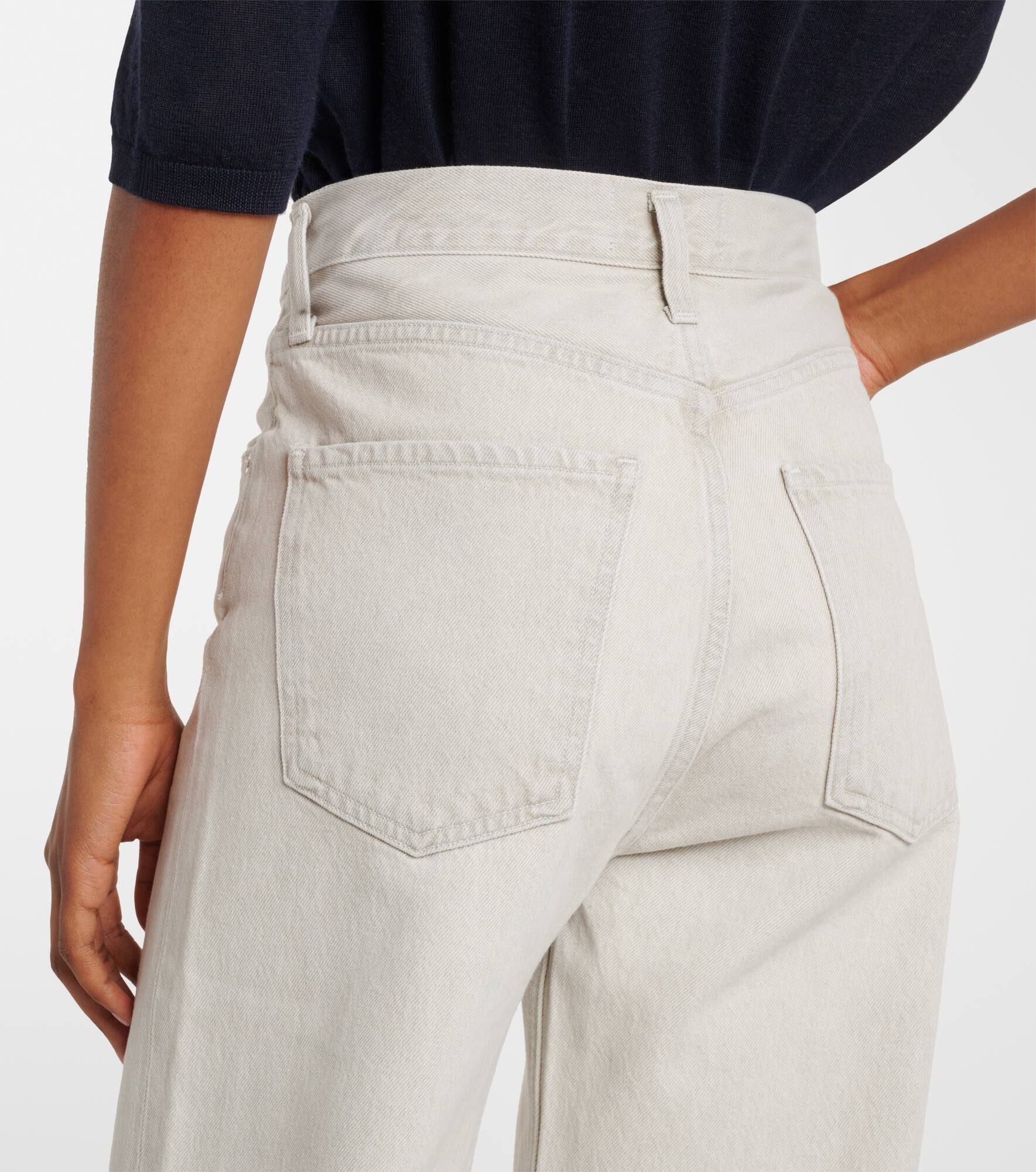 Ren high-rise wide-leg jeans - 6