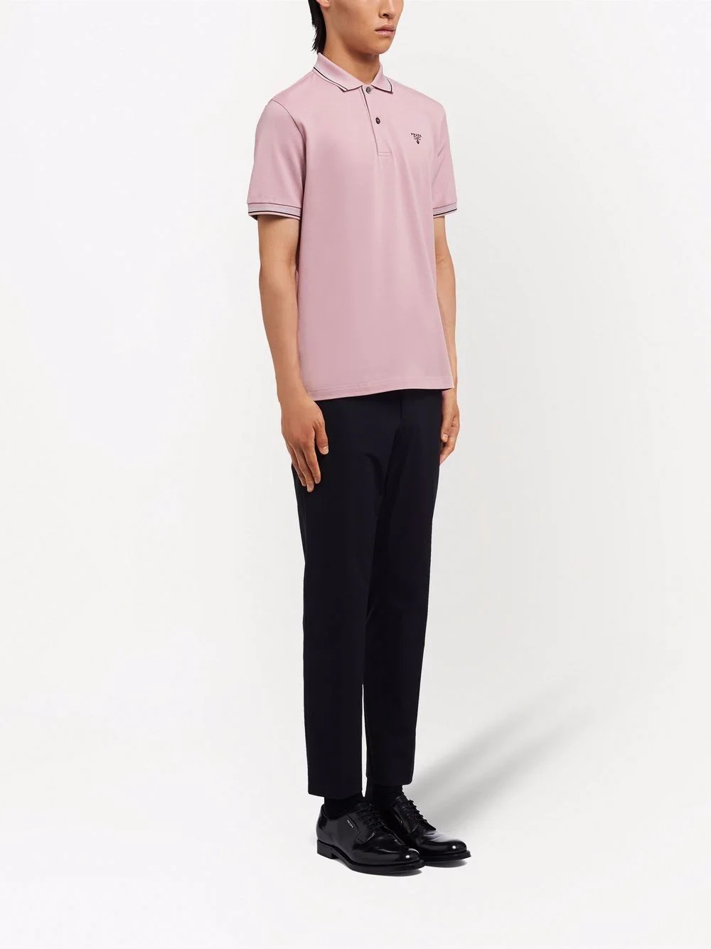 cotton piqué polo shirt - 3