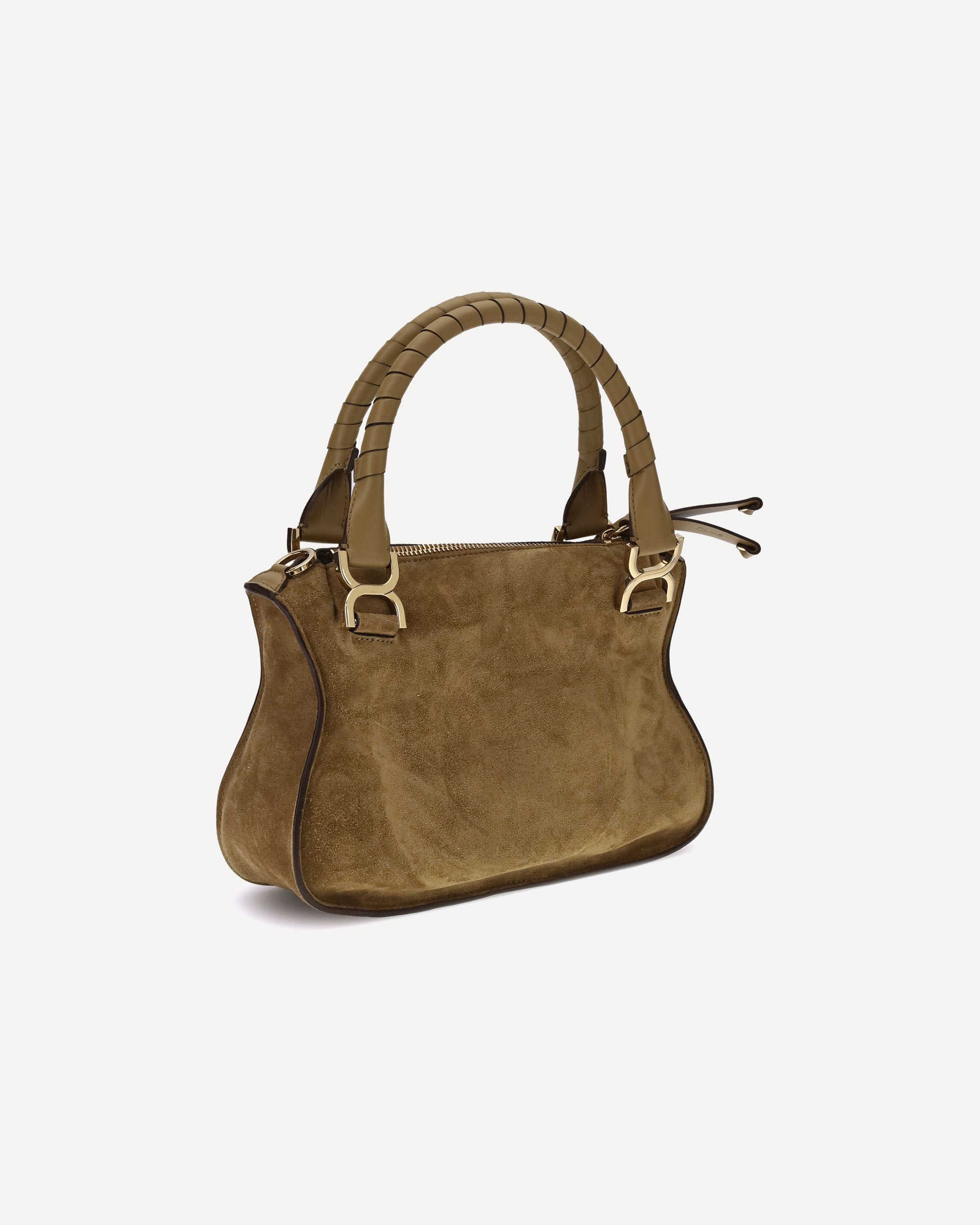 Small suede Shoulder Bag - 3