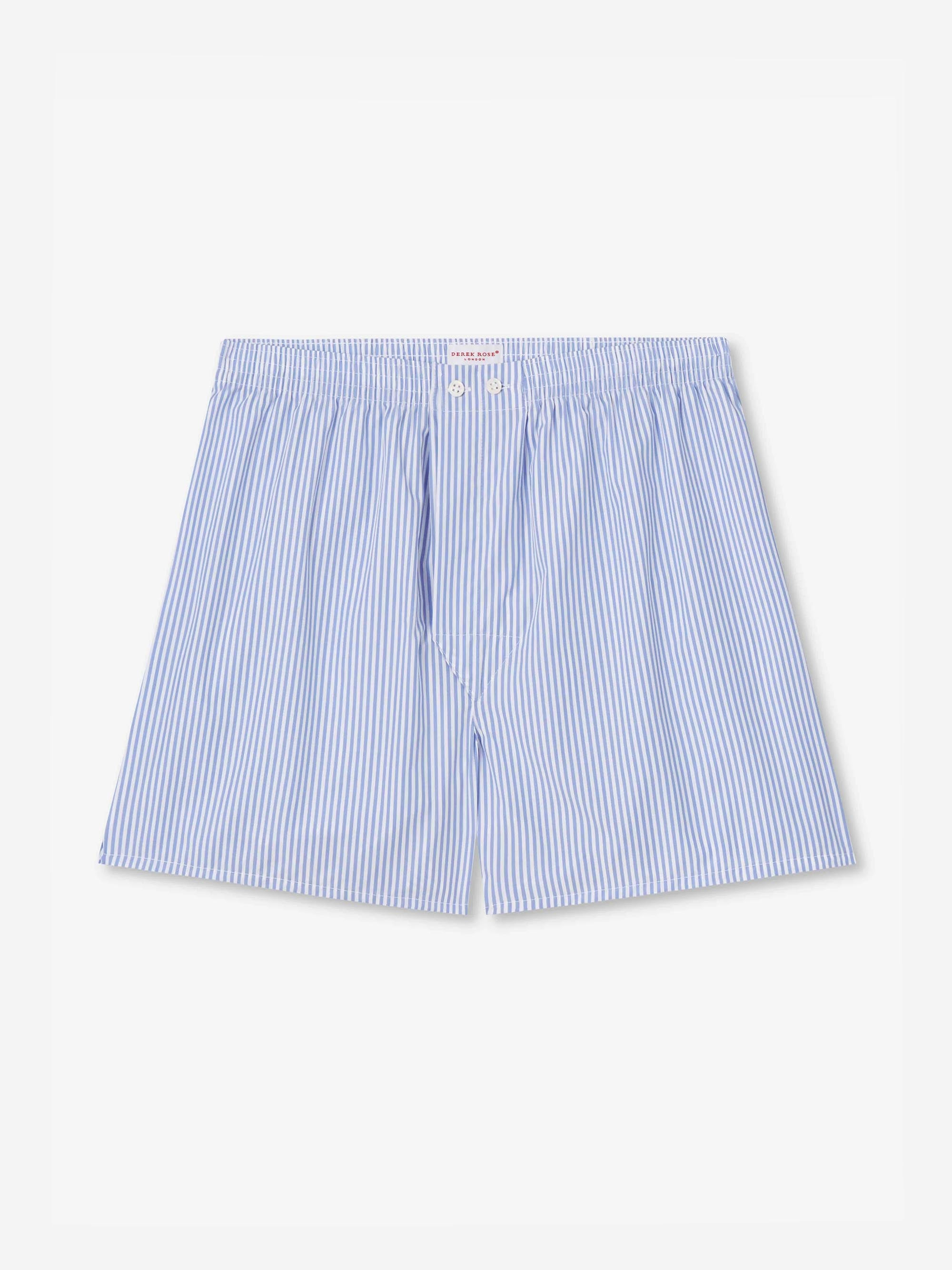 Men's Classic Fit Boxers James Cotton Blue - 2