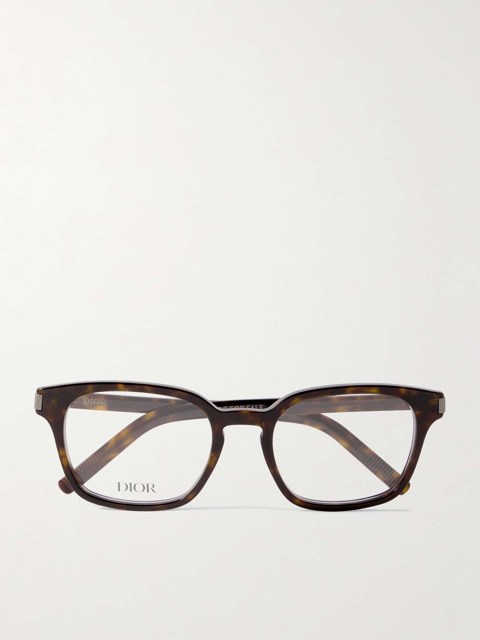 サングラス DIOR Men Sunglasses Brown CD ICONO S4I 2000 Dior CD Icon S4I Square-Frame Tortoiseshell Acetate Optical