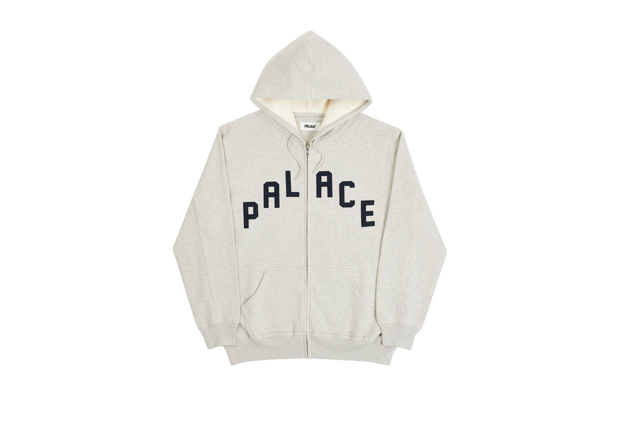 ALAS ZIP HOOD GREY MARL - 1