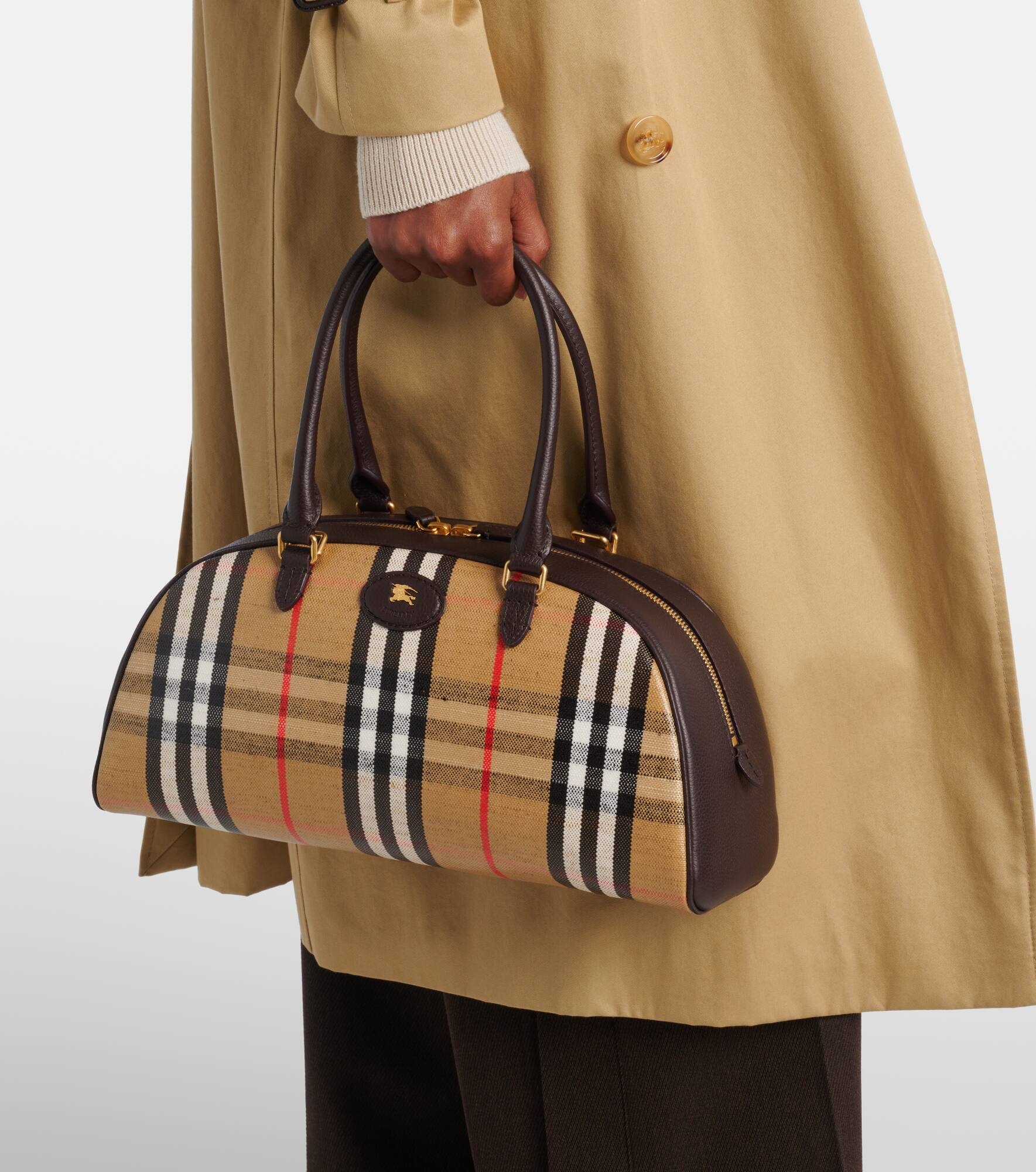 Highlands coated jacquard tote bag - 2