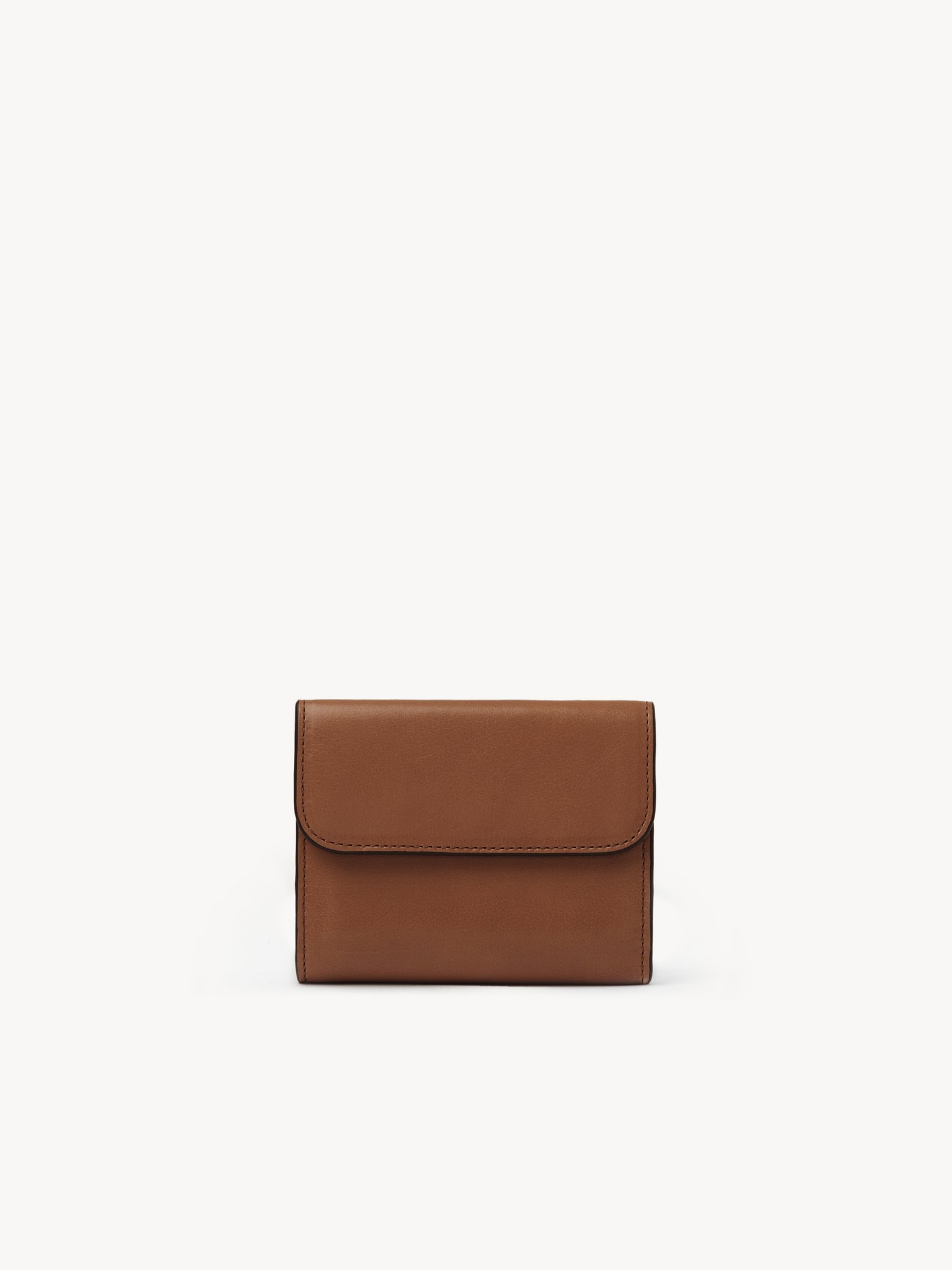 C CHLOÉ SMALL TRI-FOLD IN SHINY LEATHER - 4