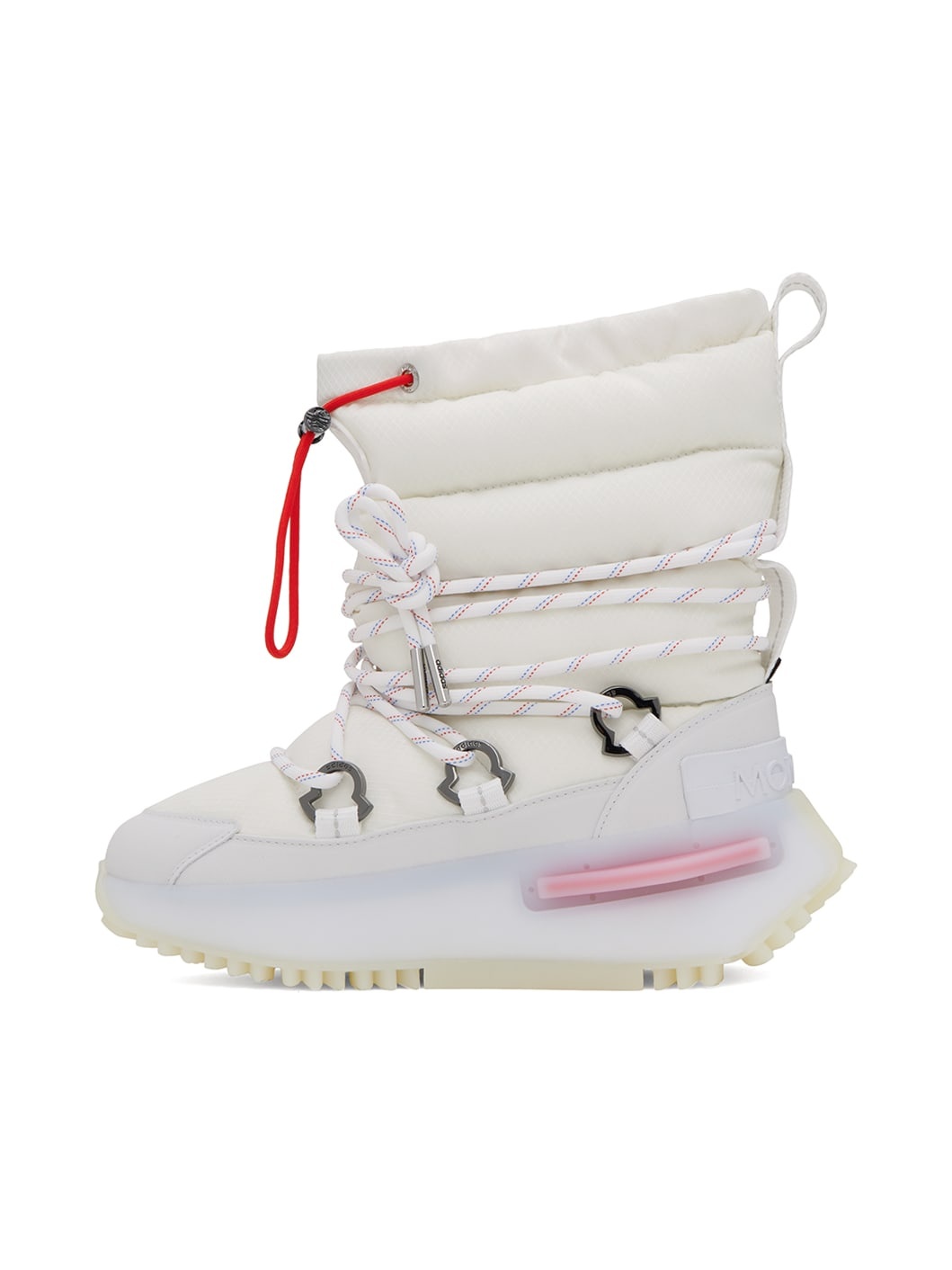 Moncler x adidas Originals White NMD TG 36 Boots - 3