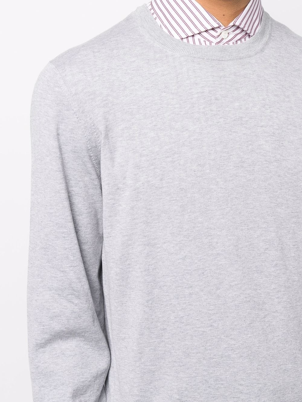 crew-neck cotton jumper - 5