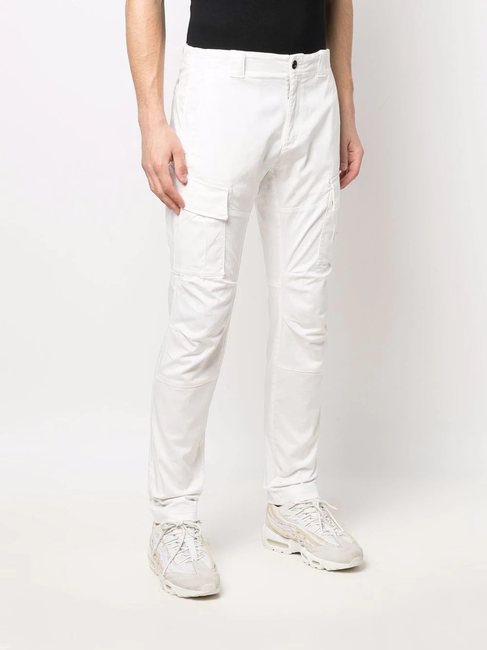 Lens-detail cargo trousers - 3