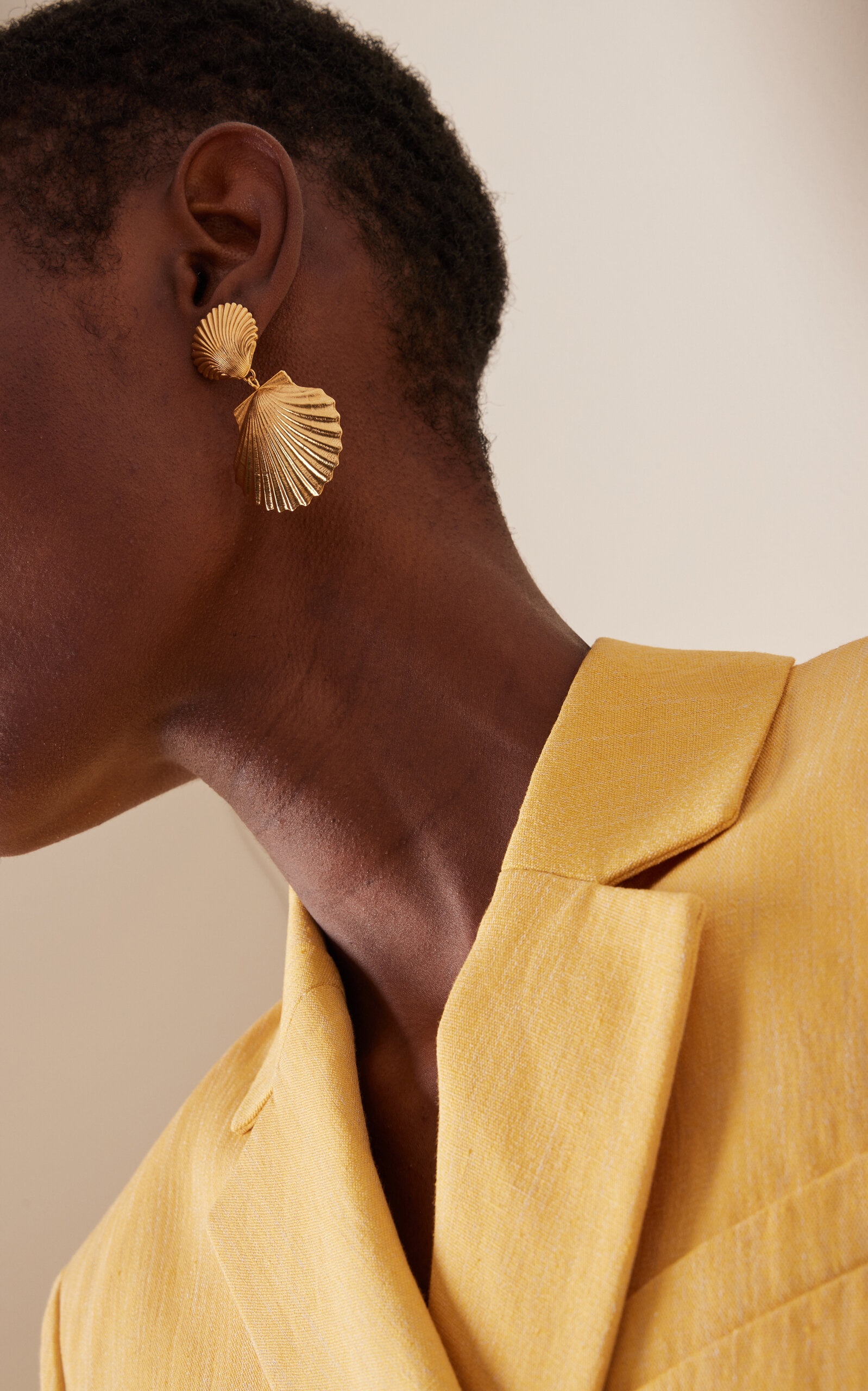 Siren Gold-Plated Earrings gold - 2