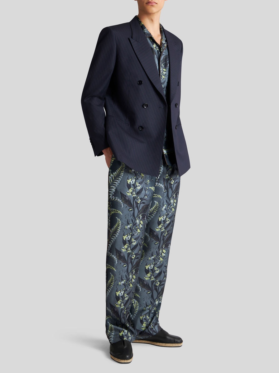 PRINTED SILK TROUSERS - 3