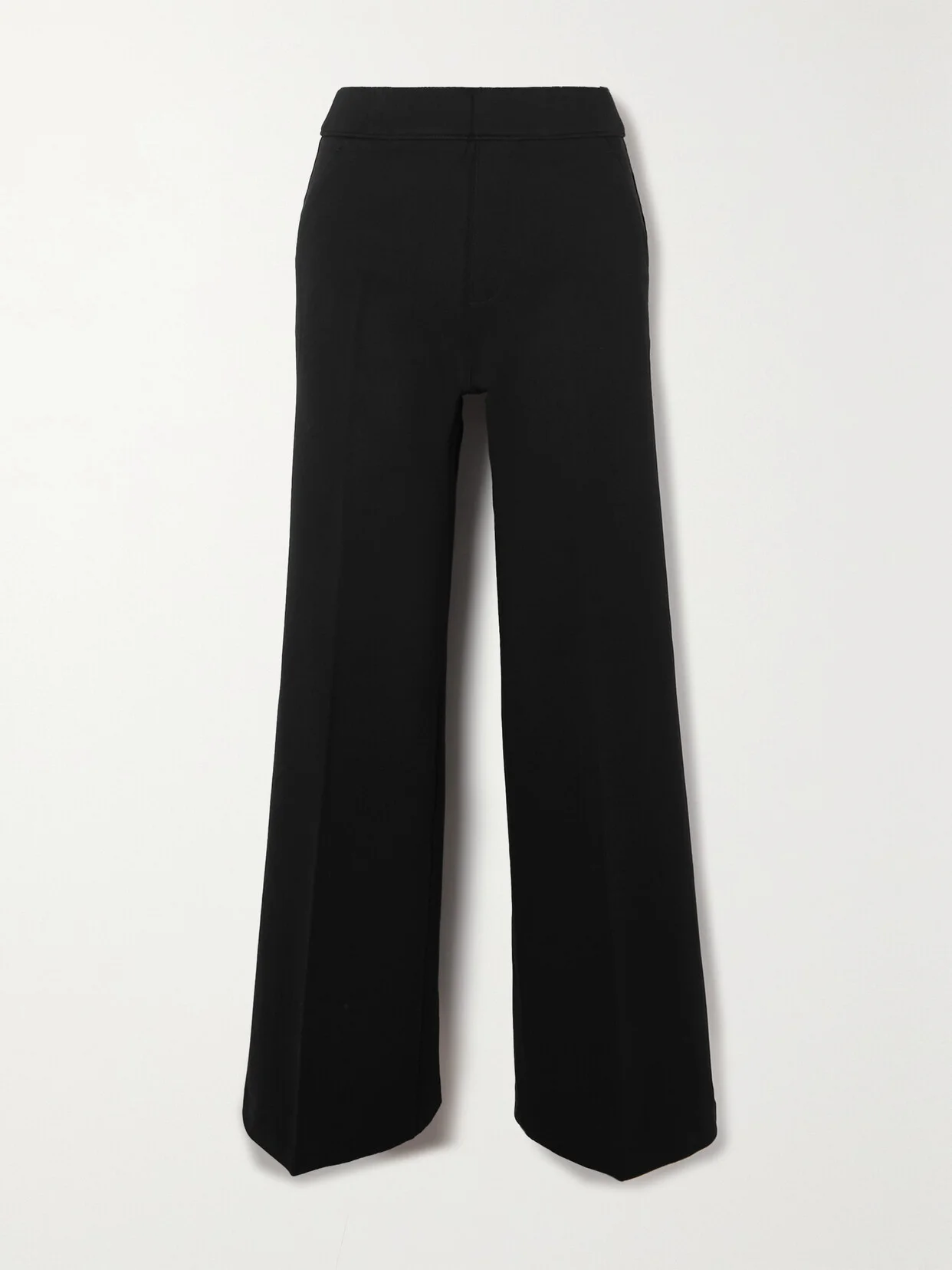 Perfect Stretch-ponte Wide-leg Pants - 1