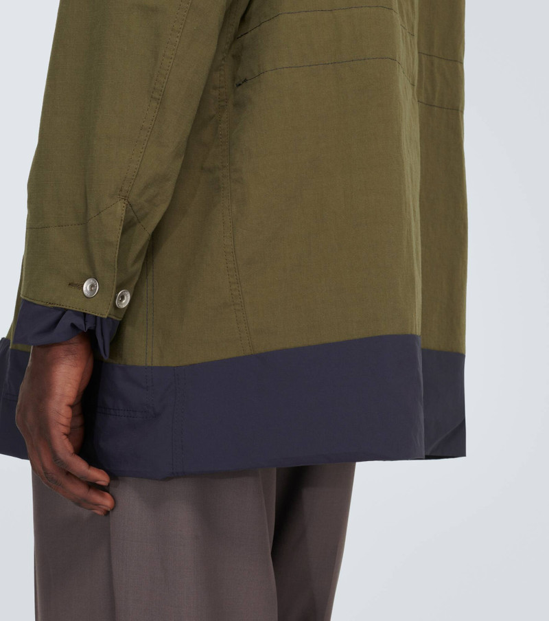Reversible cotton-blend ripstop coat 6