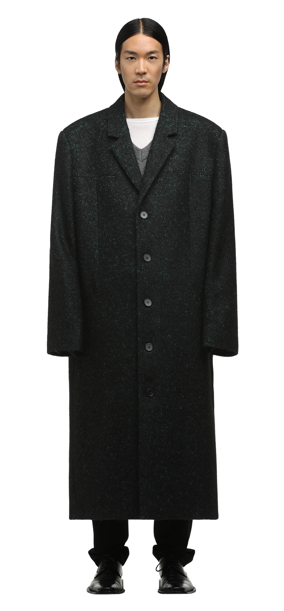 STRUCTURED COAT CYPRESS BLACK - 4