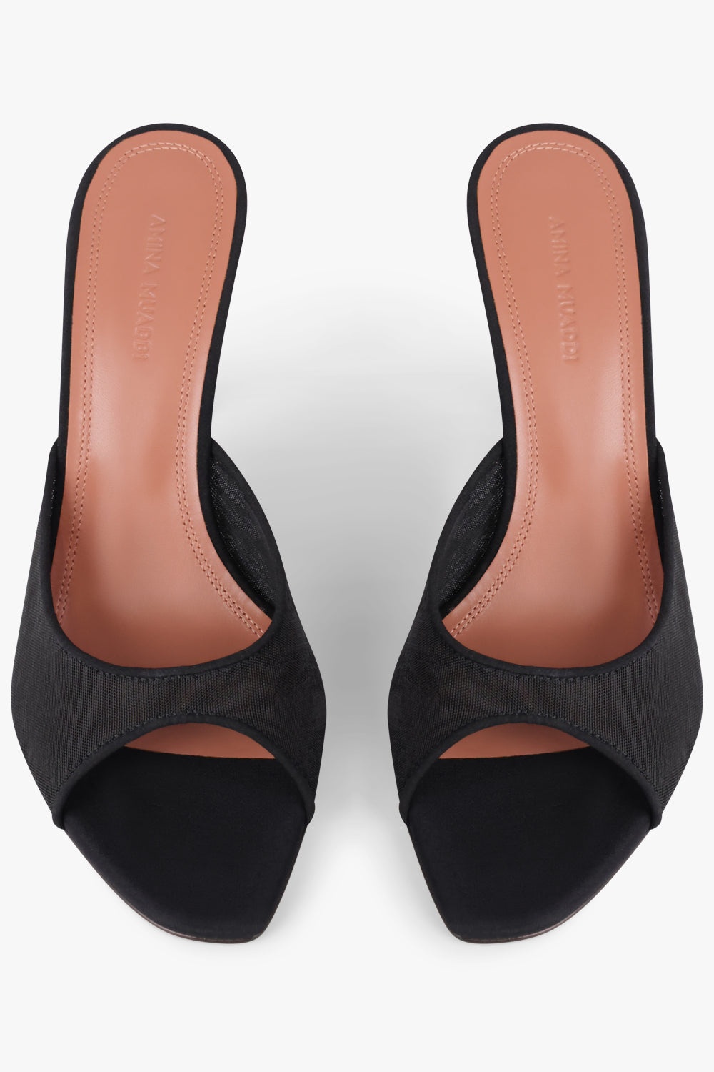 ALEXA 95MM MESH SLIPPER HEEL | BLACK - 5