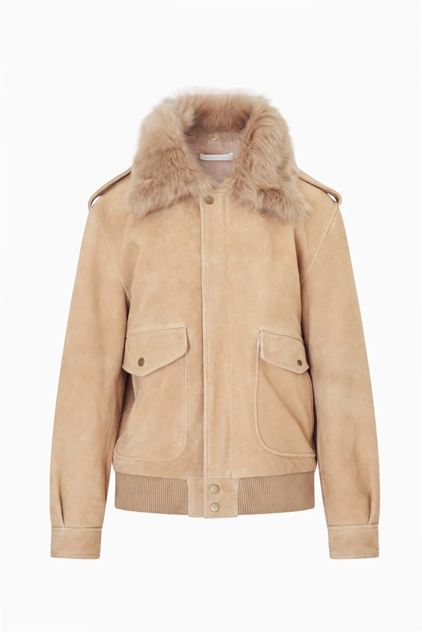 Eveline Suede Bomber Jacket - 1