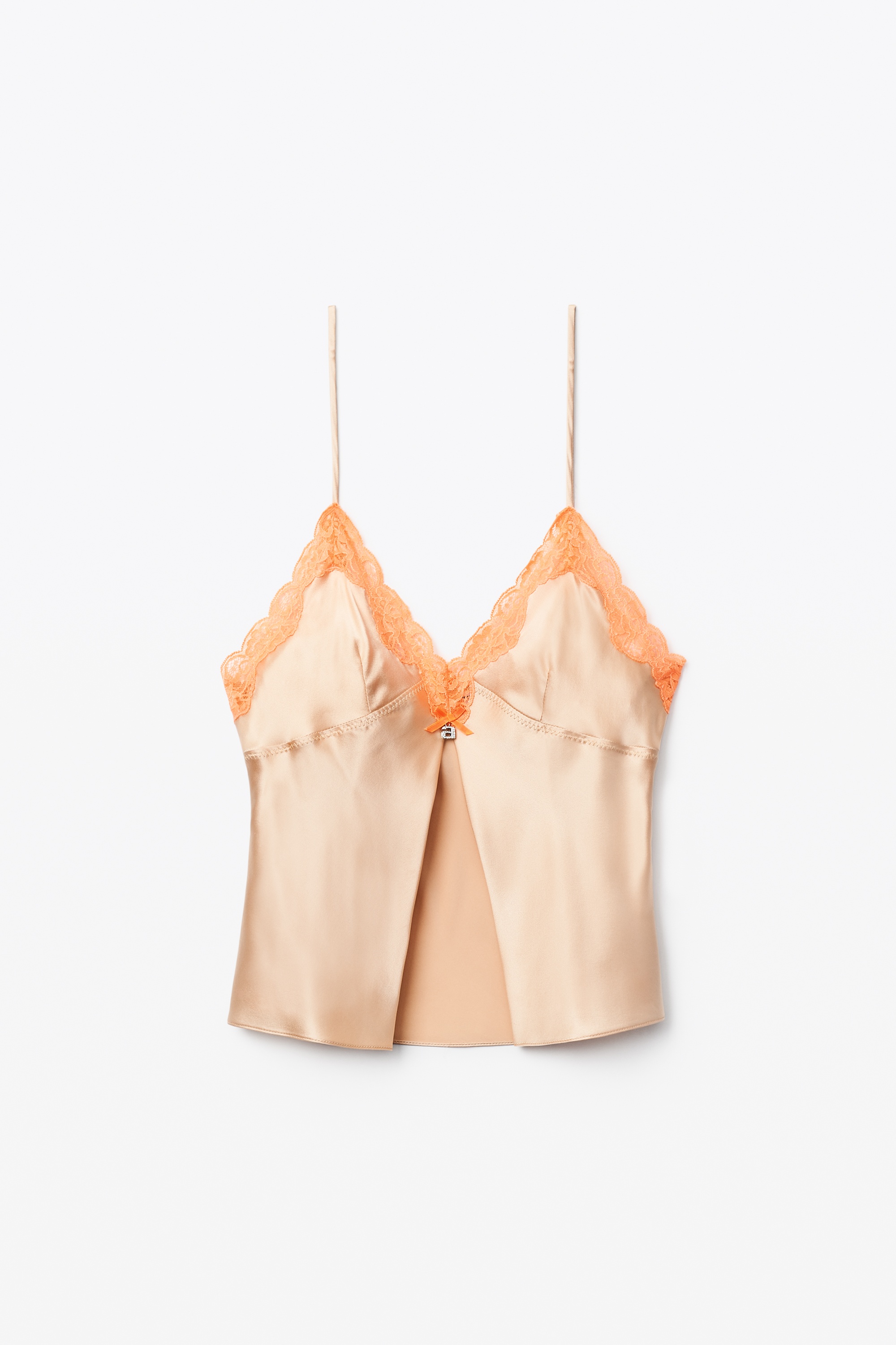 BUTTERFLY CAMI TOP IN SILK CHARMEUSE - 1