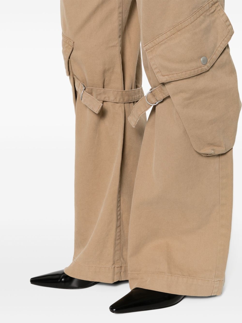 cotton cargo tousers - 5