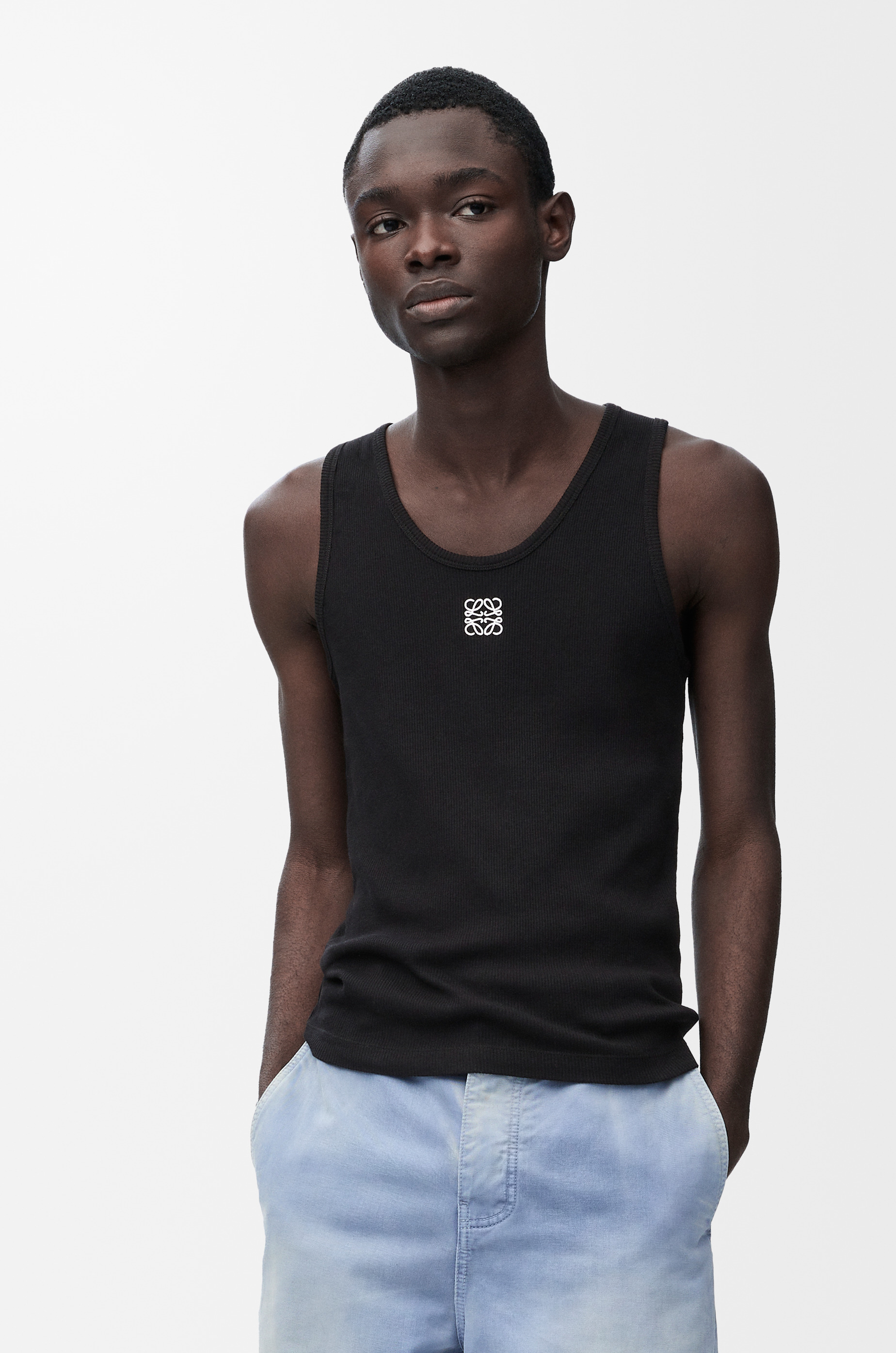 Anagram tank top in cotton - 3