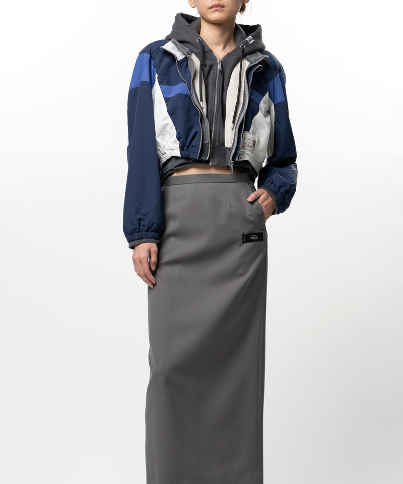 Triple Layered Nylon Zip-up Jacket 12