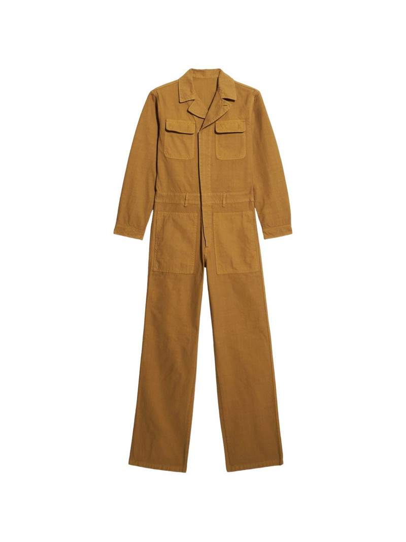 Vania flap-pocket long-sleeve jumpsuit 1