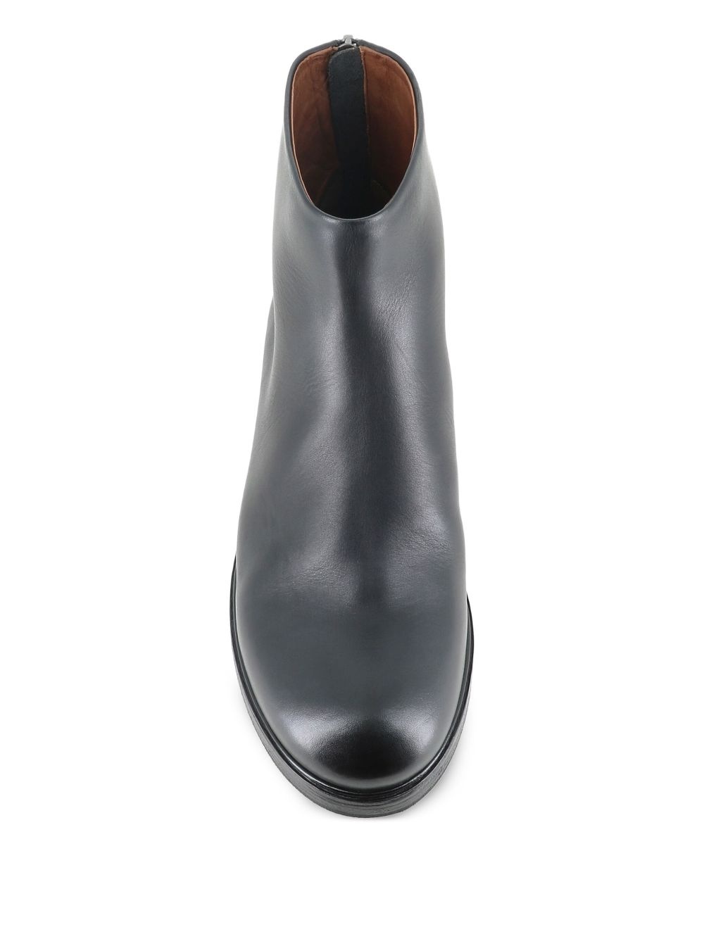 30mm Zucca Zeppa leather ankle boots - 4