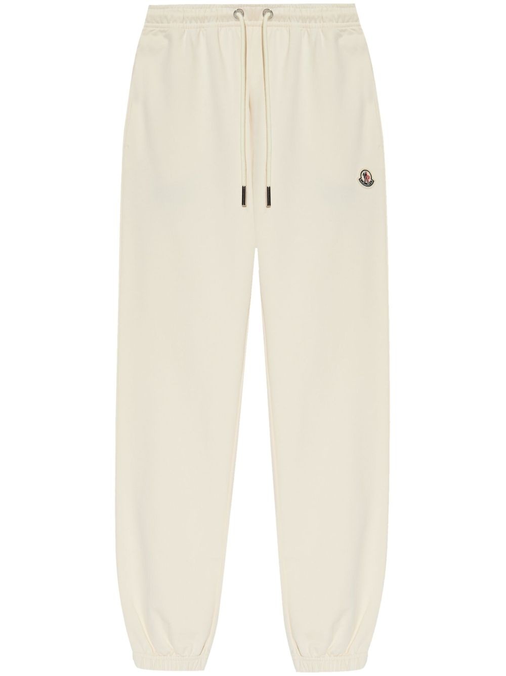パンツ MONCLER LOGO COTTON SWEATPANTS Moncler logo-patch Sweatpants | Black | FARFETCH