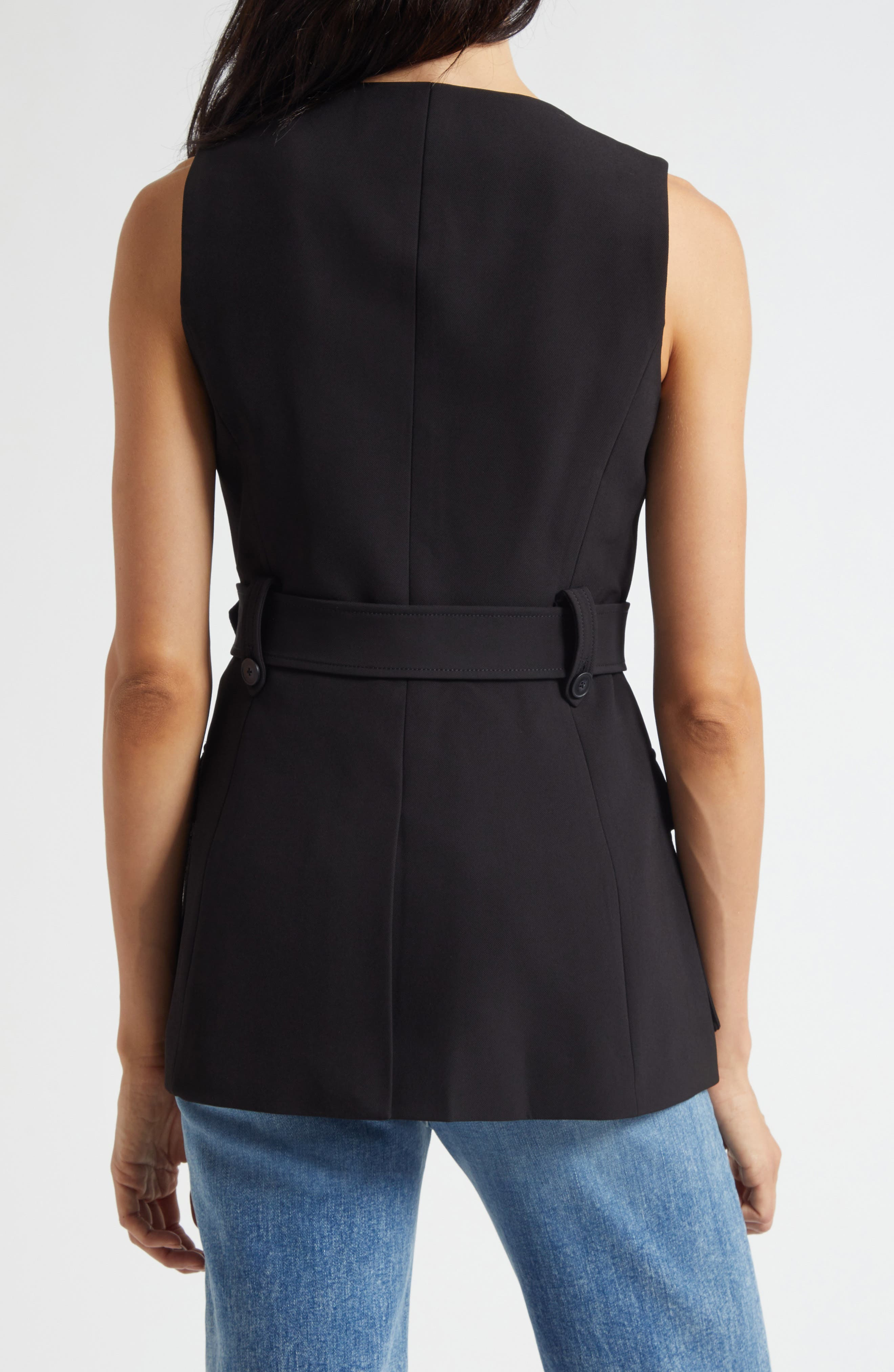 Veronica Beard Becker Vest in Black at Nordstrom - 2