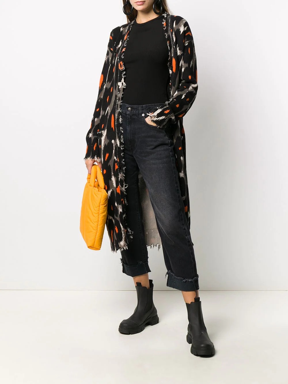 cropped jeans - 2