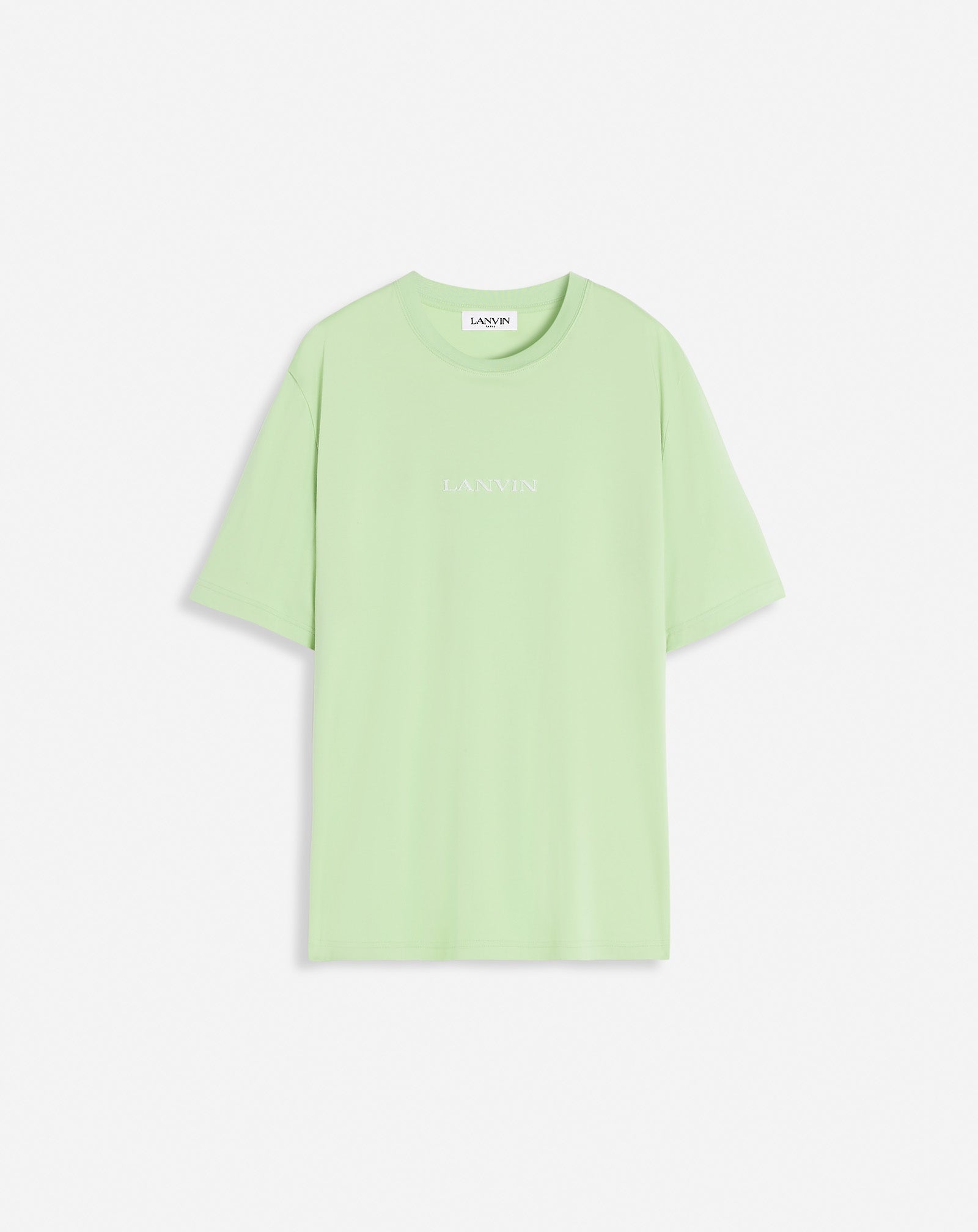 LANVIN EMBROIDERED STRAIGHT FIT T-SHIRT - 1