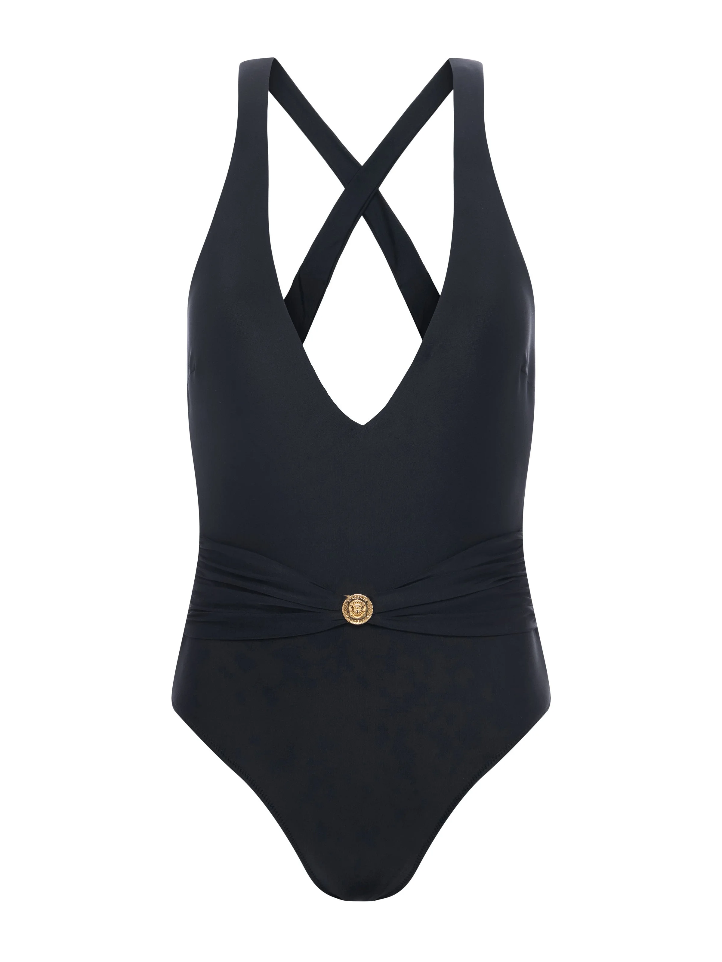 Lisa Plunge One-Piece Swimsuit - 1