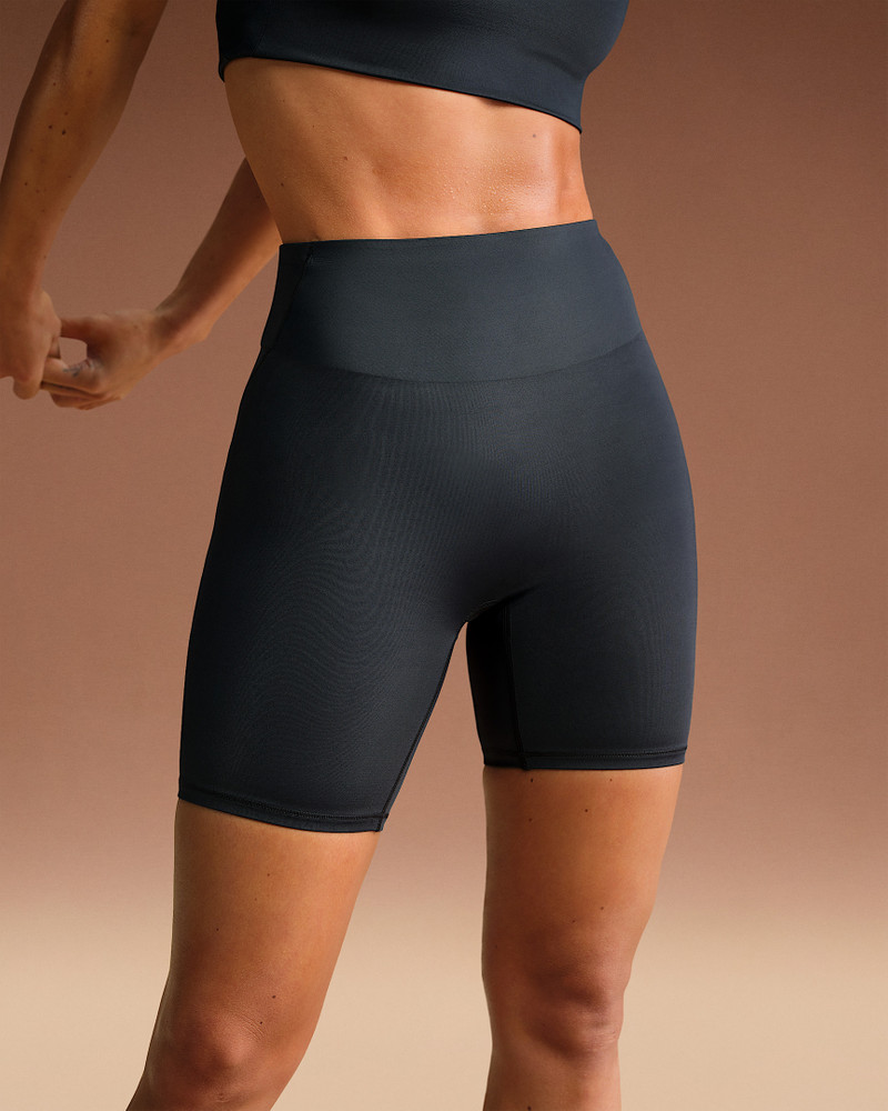 Nike NikeSKIMS Shine Women's High-Waisted 5" Biker Shorts outlook