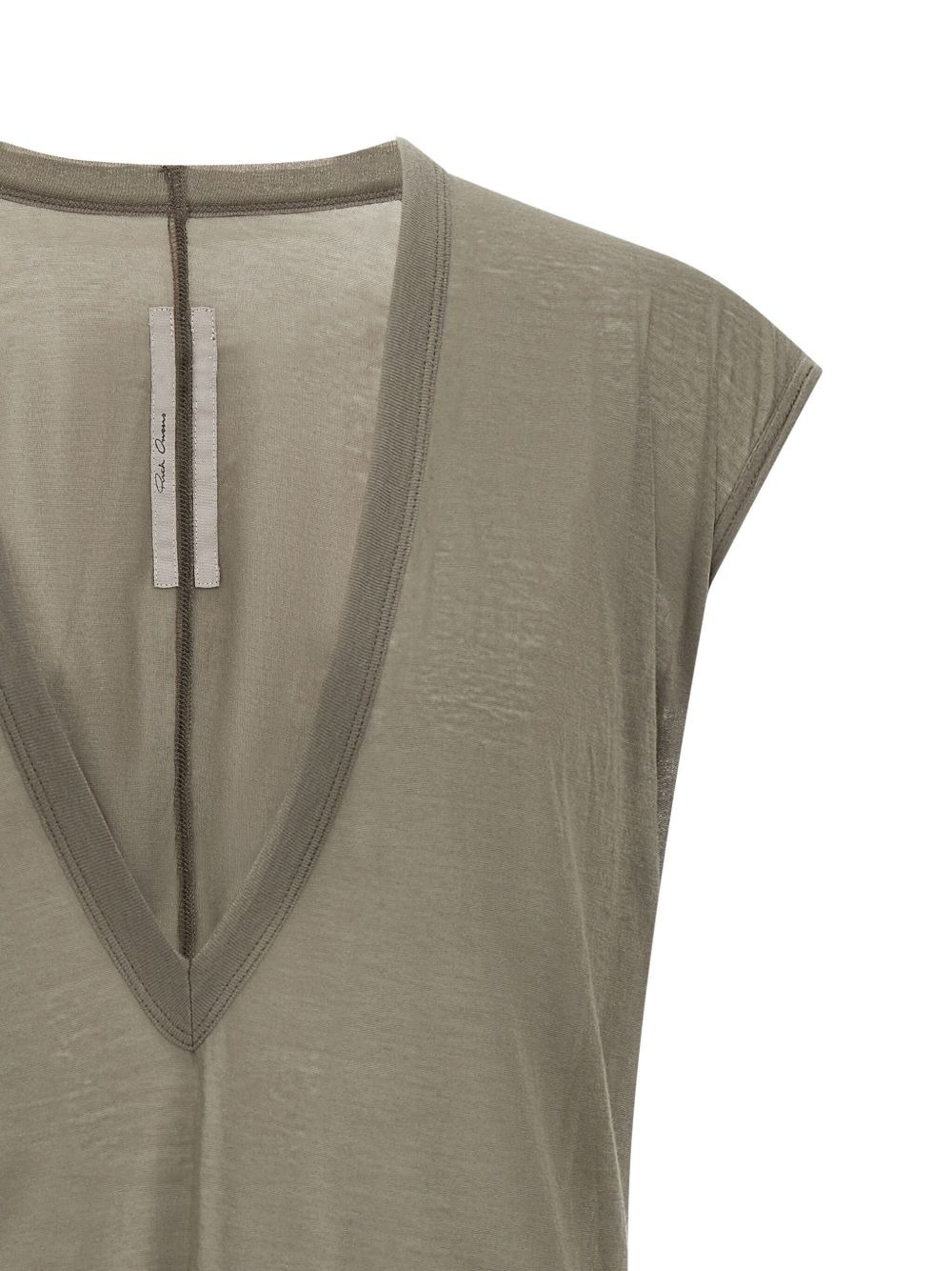 V-neck cotton T-shirt - 3
