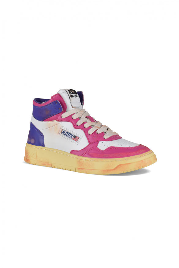 Autry Women Mid Super Vintage Sneakers - 2