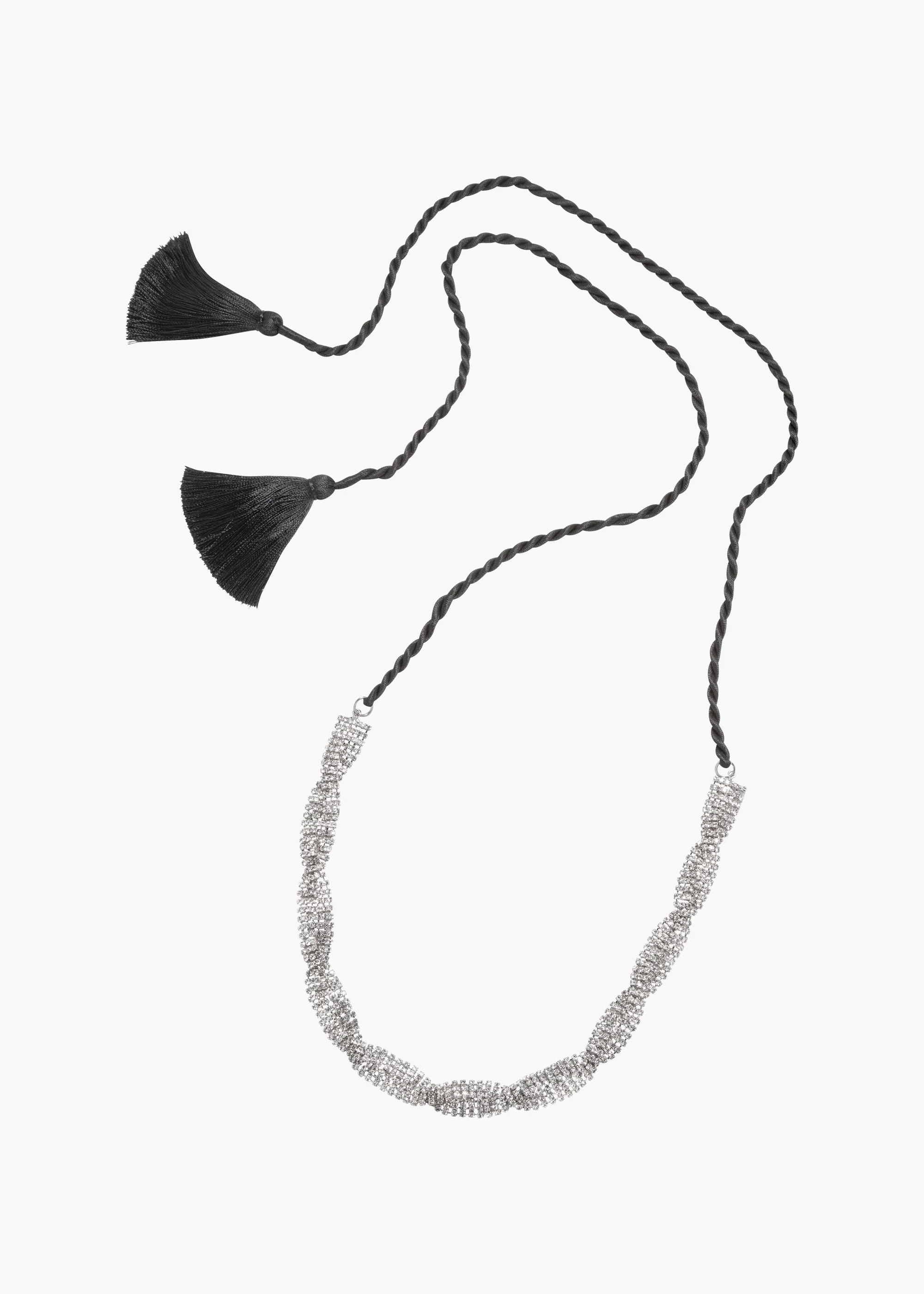 Crystal Twist Necklace - 1
