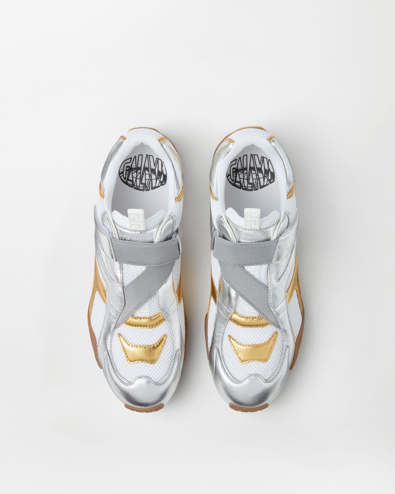 VERSACE Galaxia Metallic Sneakers outlook