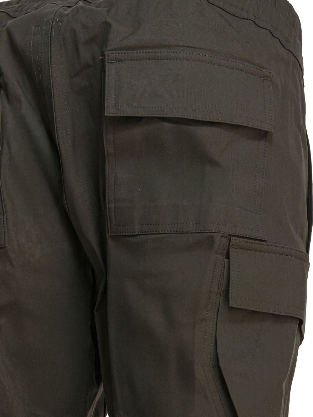 drawstring cargo trousers - 3