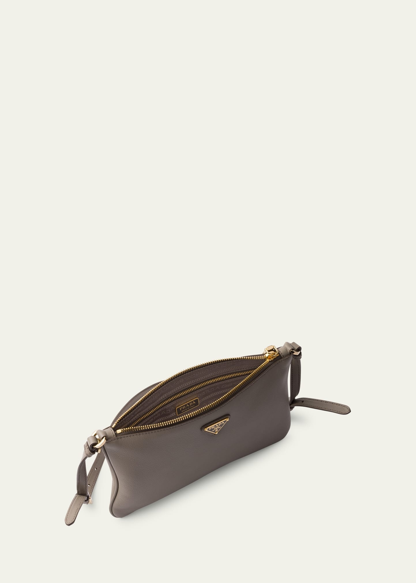 Soft Calf Leather Shoulder Bag - 3