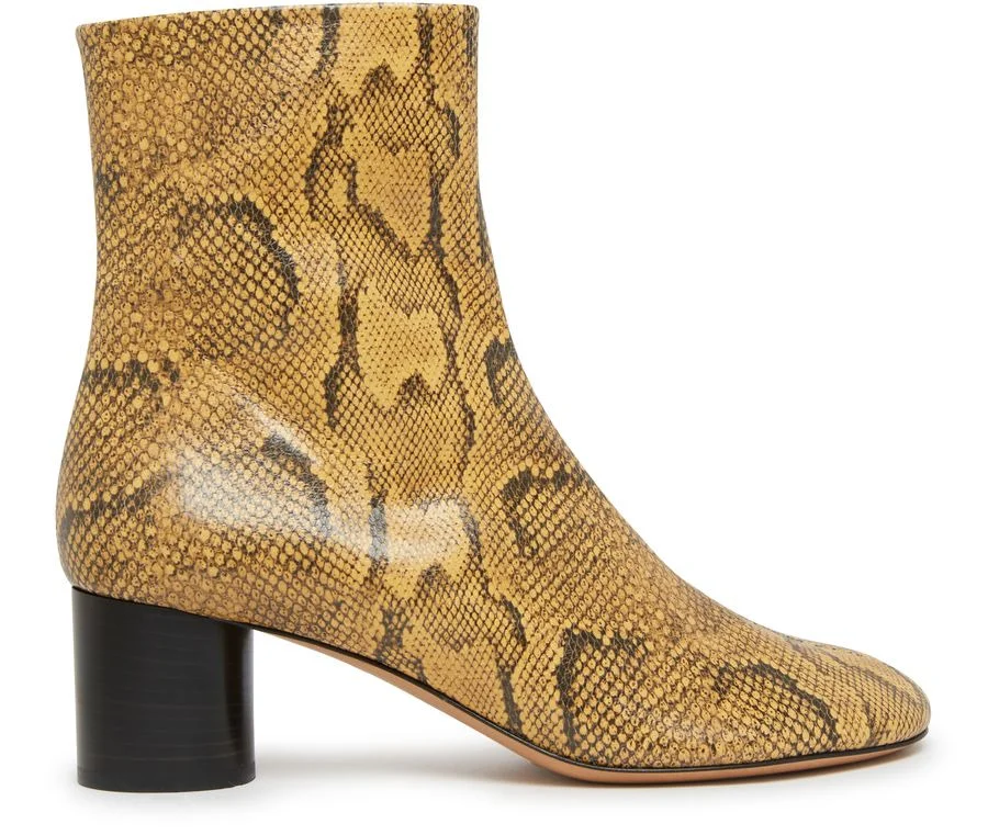 Laeden 50mm leather ankle boots - 1
