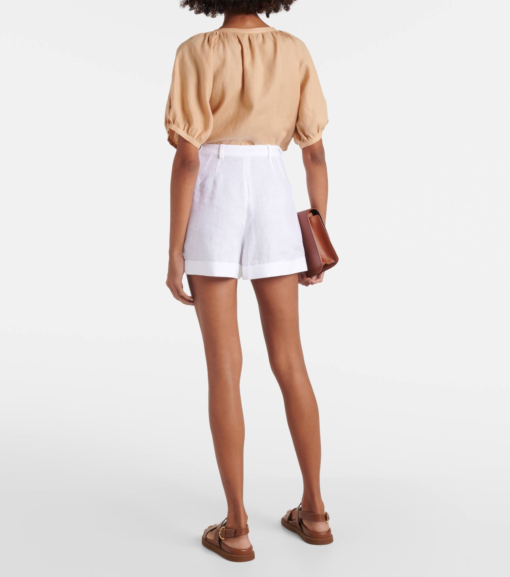 Linen shorts - 3