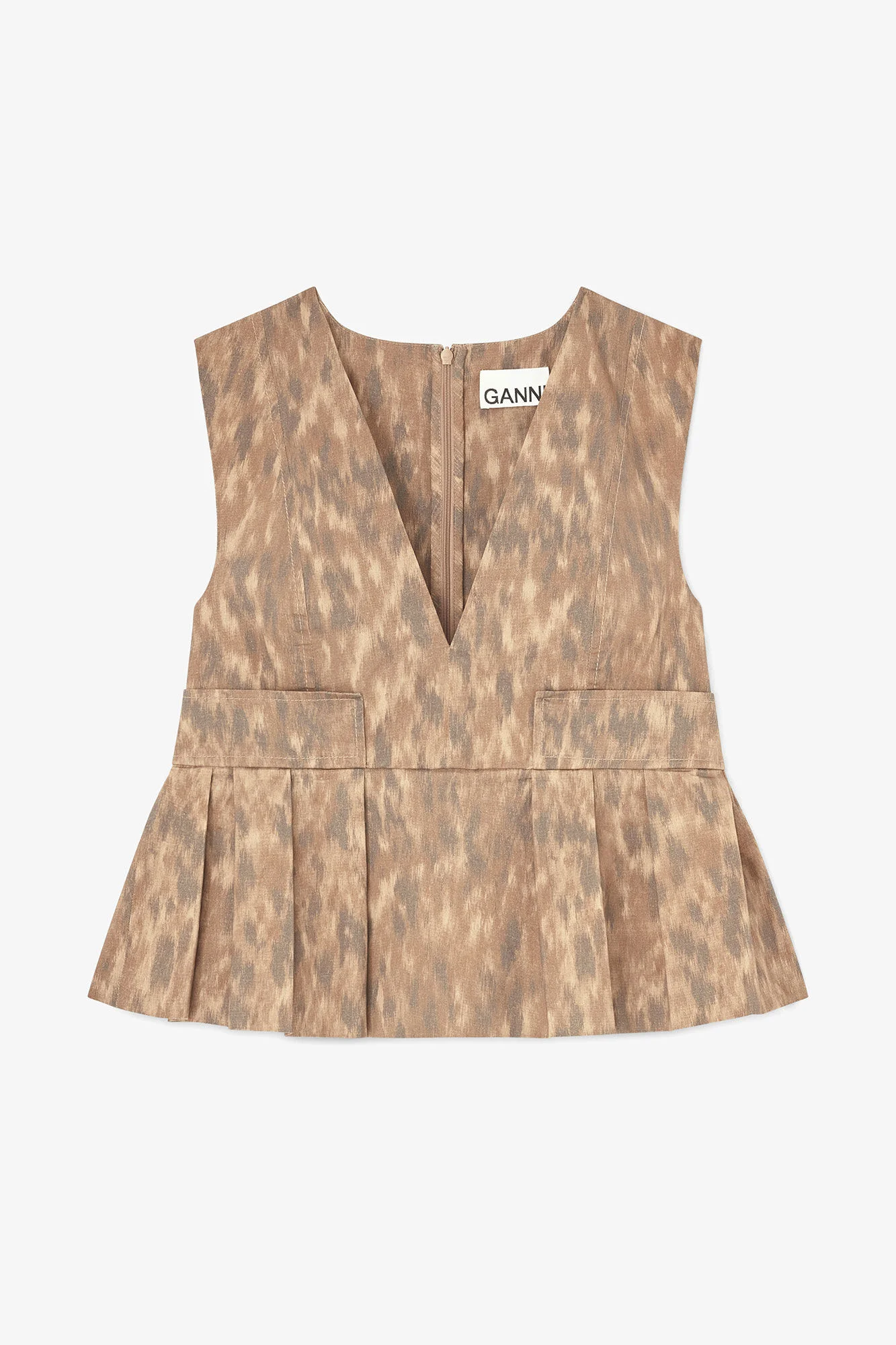 TOP IN PRINTED COTTON - 1