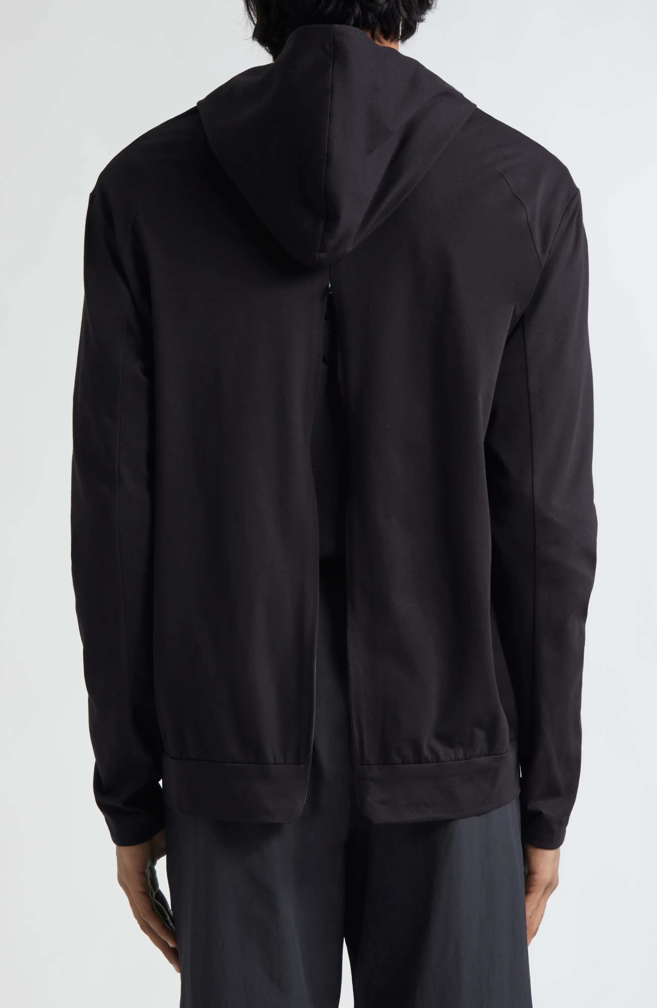 6.0 Cotton Blend Full Zip Hoodie Right - 2